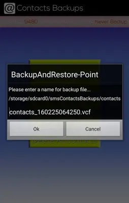 Backup and Restore Master android App screenshot 0