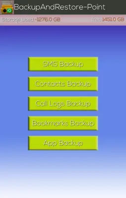 Backup and Restore Master android App screenshot 6